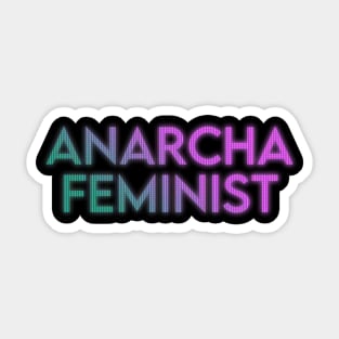 Anarchafeminist Sticker